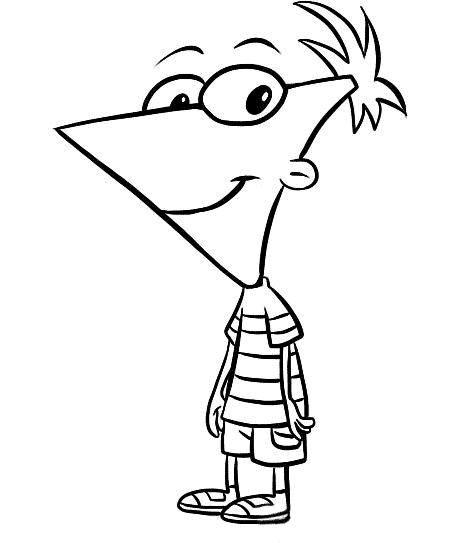 Dibujos para colorear. Maestra de Infantil y Primaria.: Phineas y ...