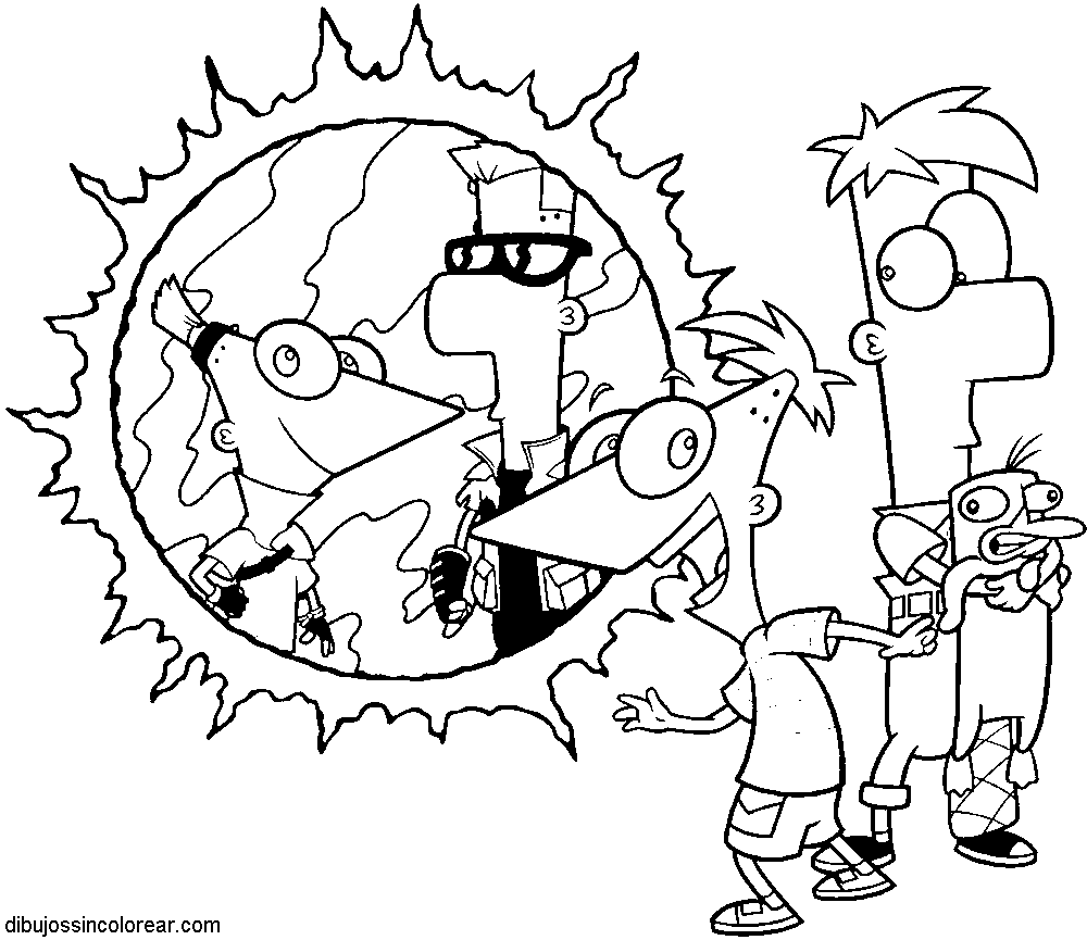 Dibujos para colorear. Maestra de Infantil y Primaria.: Phineas y ... Dibujos para colorear. Maestra de Infantil y Primaria.: Phineas y ...
