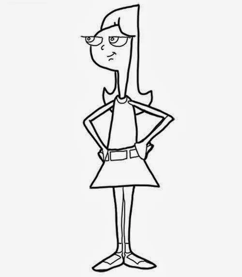 Dibujos para colorear. Maestra de Infantil y Primaria.: Phineas y ...