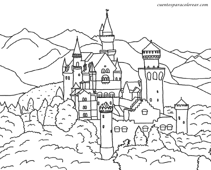 Dibujos para colorear. Maestra de Infantil y Primaria.: Pueblos y ...