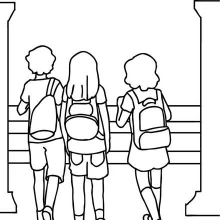 Dibujos para colorear MAESTROS y ALUMNOS a la escuela, alumnos ... Dibujos para colorear MAESTROS y ALUMNOS a la escuela, alumnos ...