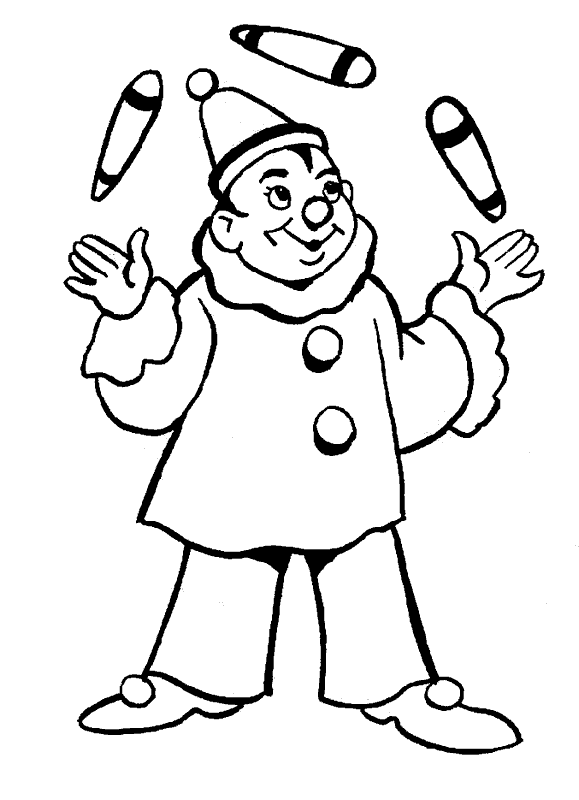 Dibujos para colorear de Malabaristas, Plantillas para colorear de ... Dibujos para colorear de Malabaristas, Plantillas para colorear de ...