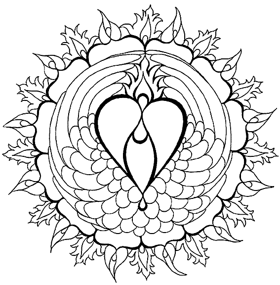 Mandalas religiosas para colorear - Imagui
