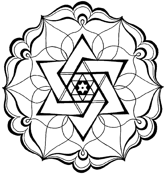 Dibujos para colorear de Mandalas