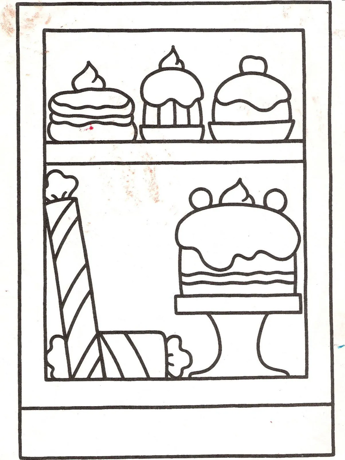 Pastelitos para pintar - Imagui