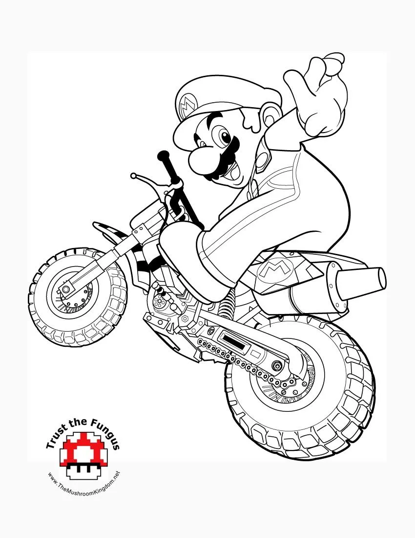 Dibujos colorear mario kart - Dibujos para colorear - IMAGIXS Dibujos colorear mario kart - Dibujos para colorear - IMAGIXS