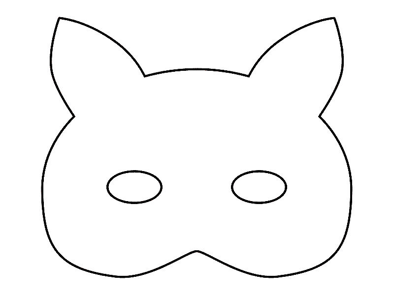 Dibujos para colorear de Mascaras, caretas, Plantillas para ... Dibujos para colorear de Mascaras, caretas, Plantillas para ...