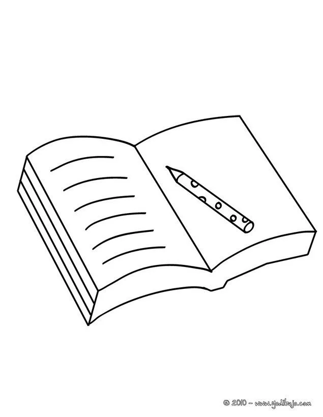 Dibujos para colorear MATERIAL ESCOLAR : imprimir 16 dibujos para ...