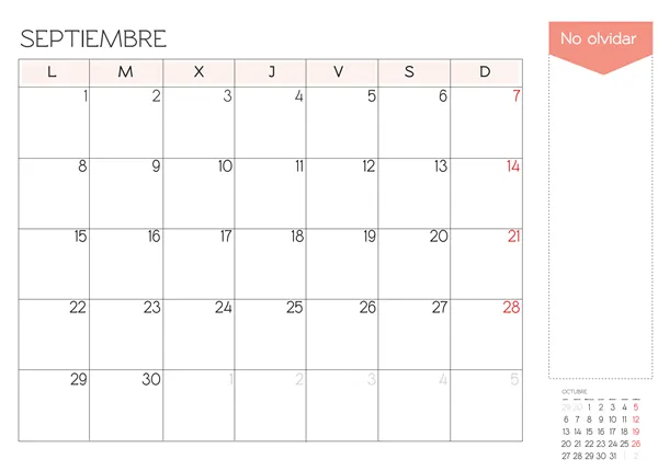 Dibujos para Colorear: Mes de Septiembre 2014 para imprimir Dibujos para Colorear: Mes de Septiembre 2014 para imprimir