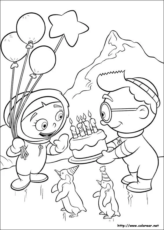 Dibujos para colorear de Mini Einsteins