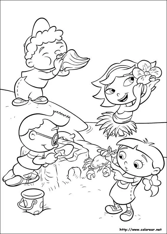 Dibujos para colorear de Mini Einsteins