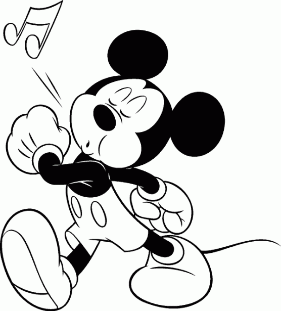 Dibujos para colorear de Minie y Mickey Mouse ~ Portal de Manualidades Dibujos para colorear de Minie y Mickey Mouse ~ Portal de Manualidades