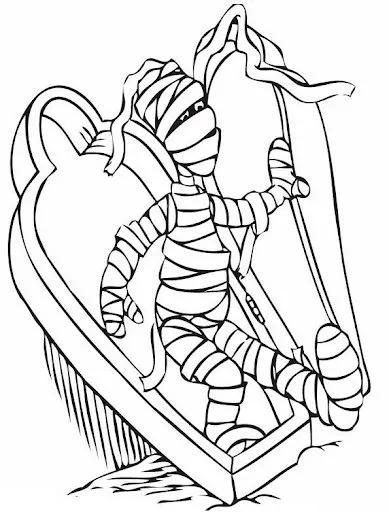 DIBUJOS PARA COLOREAR MOMIAS | Dibujos para colorear DIBUJOS PARA COLOREAR MOMIAS | Dibujos para colorear