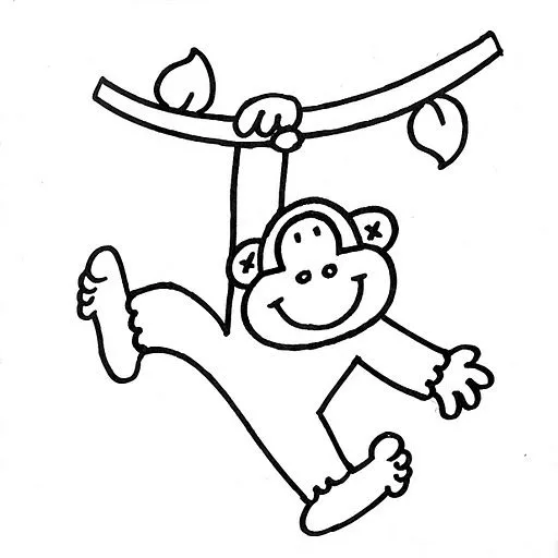 Dibujos para colorear monkey - Imagui Dibujos para colorear monkey - Imagui