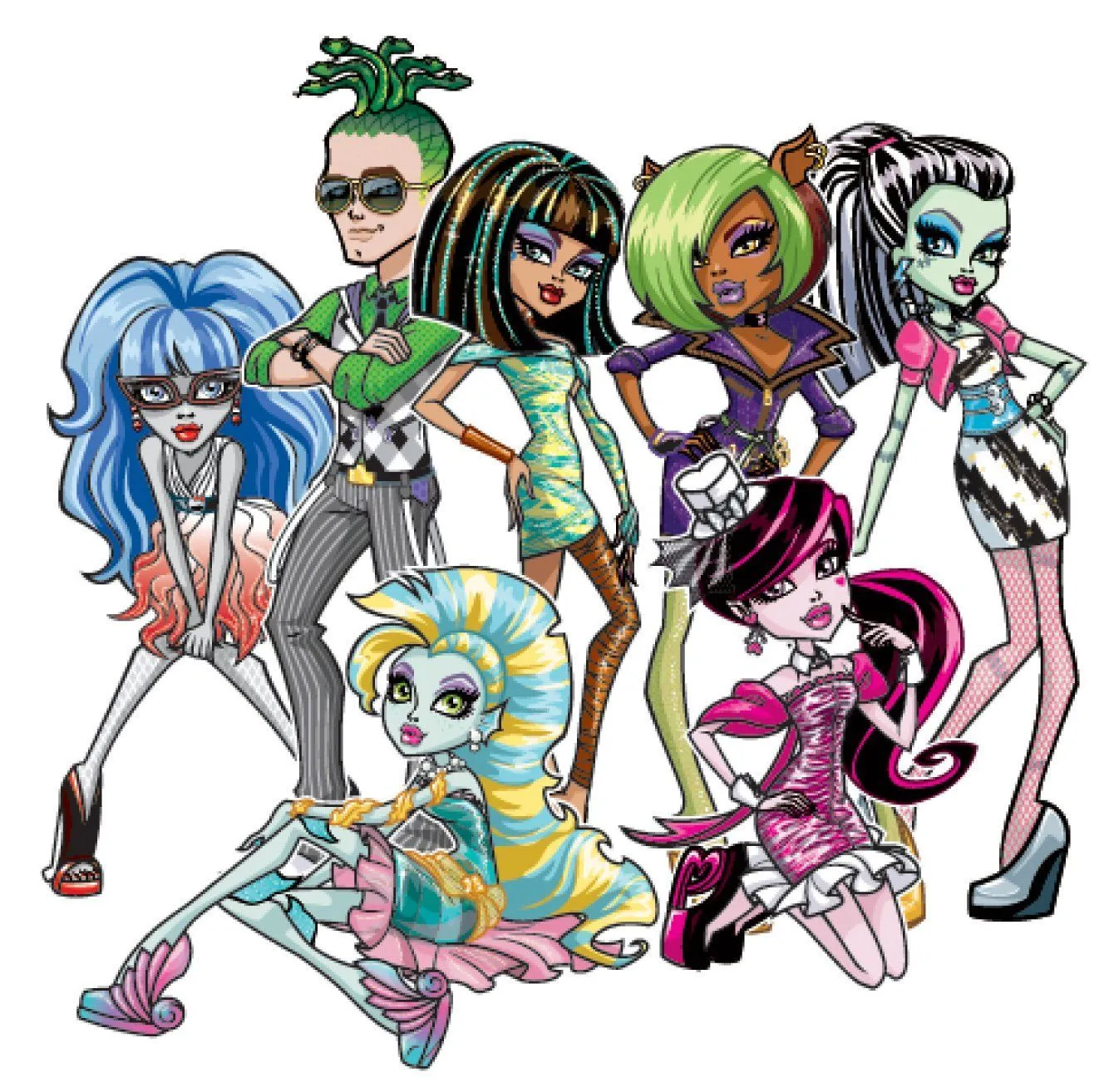 Dibujos Para Colorear De Monster High De Bebes La Nefera Y La Operetta ... Dibujos Para Colorear De Monster High De Bebes La Nefera Y La Operetta ...
