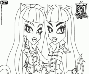 Dibujos para colorear de Monster High , dibujos para imprimir de ... Dibujos para colorear de Monster High , dibujos para imprimir de ...