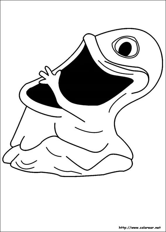 Dibujos para colorear de Monstruos contra Alienígenas Dibujos para colorear de Monstruos contra Alienígenas