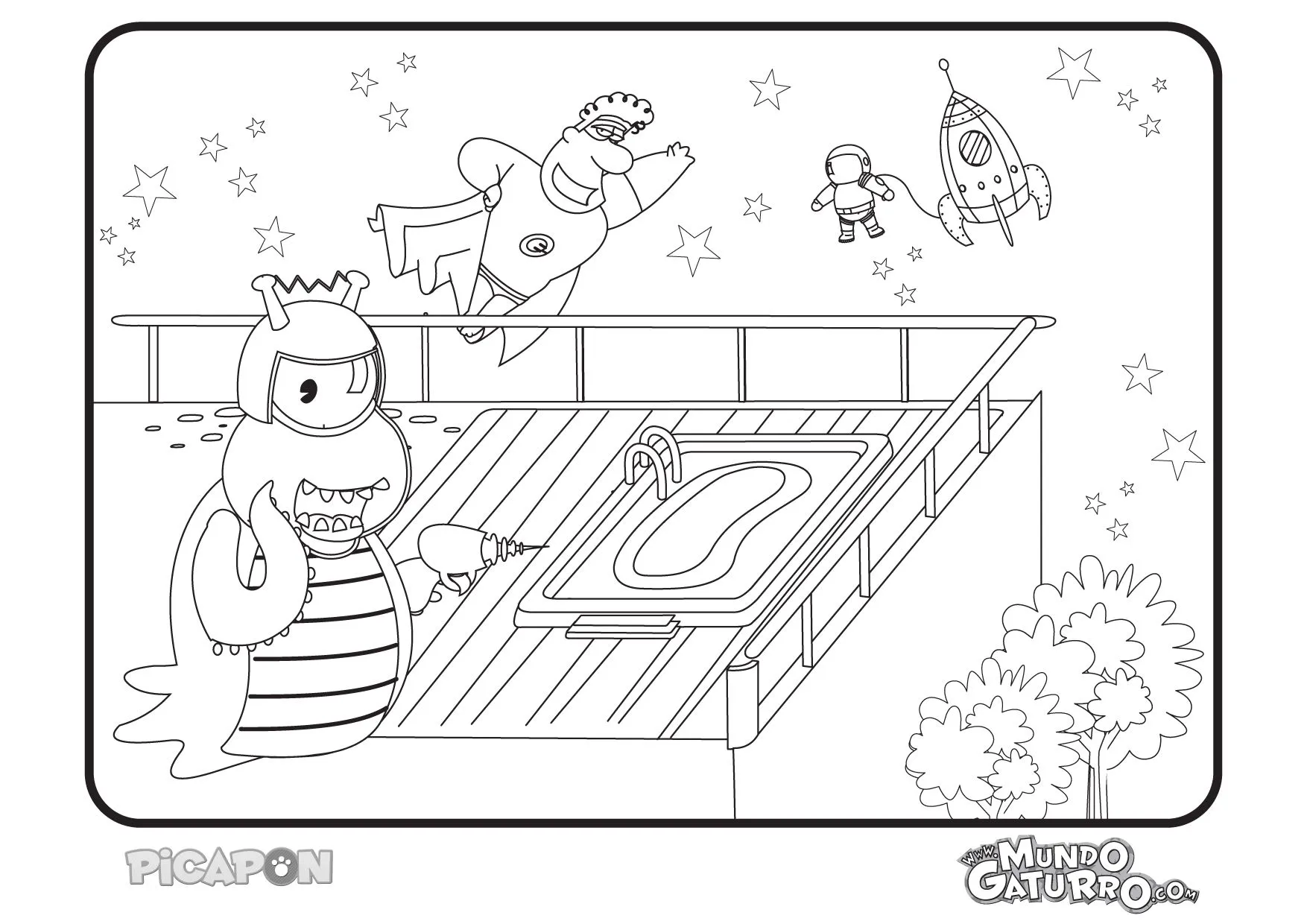 Nuevos dibujos para colorear! | Mundo Gaturro Huellita | Creado ...