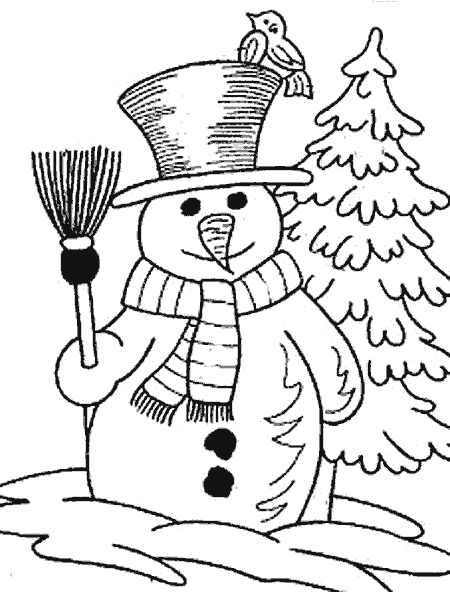Maestra de Infantil: Muñecos de nieve para colorear Maestra de Infantil: Muñecos de nieve para colorear