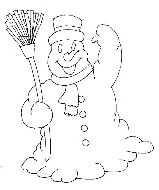 Dibujos para colorear de Muñecos de Nieve en navidad, Plantillas ... Dibujos para colorear de Muñecos de Nieve en navidad, Plantillas ...