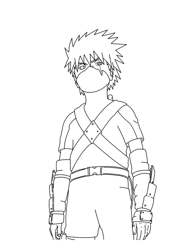 Dibujos para colorear de Naruto, Plantillas para colorear de Naruto