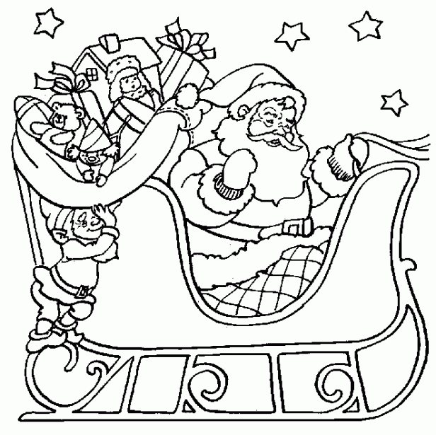 Dibujos para colorear de Navidad