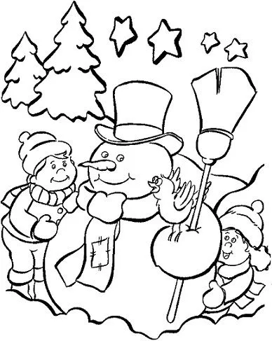 Dibujos para colorear Navidad