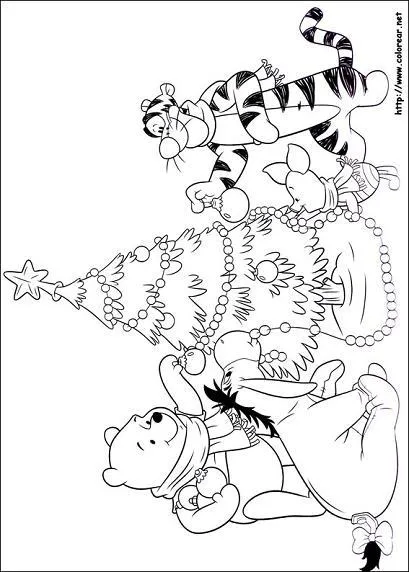 Dibujos para colorear de navidad