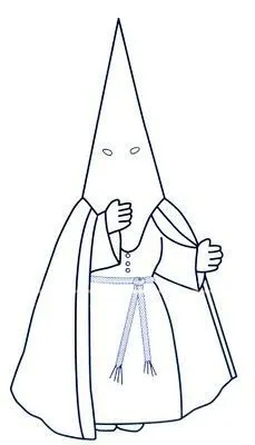 Dibujos colorear nazarenos