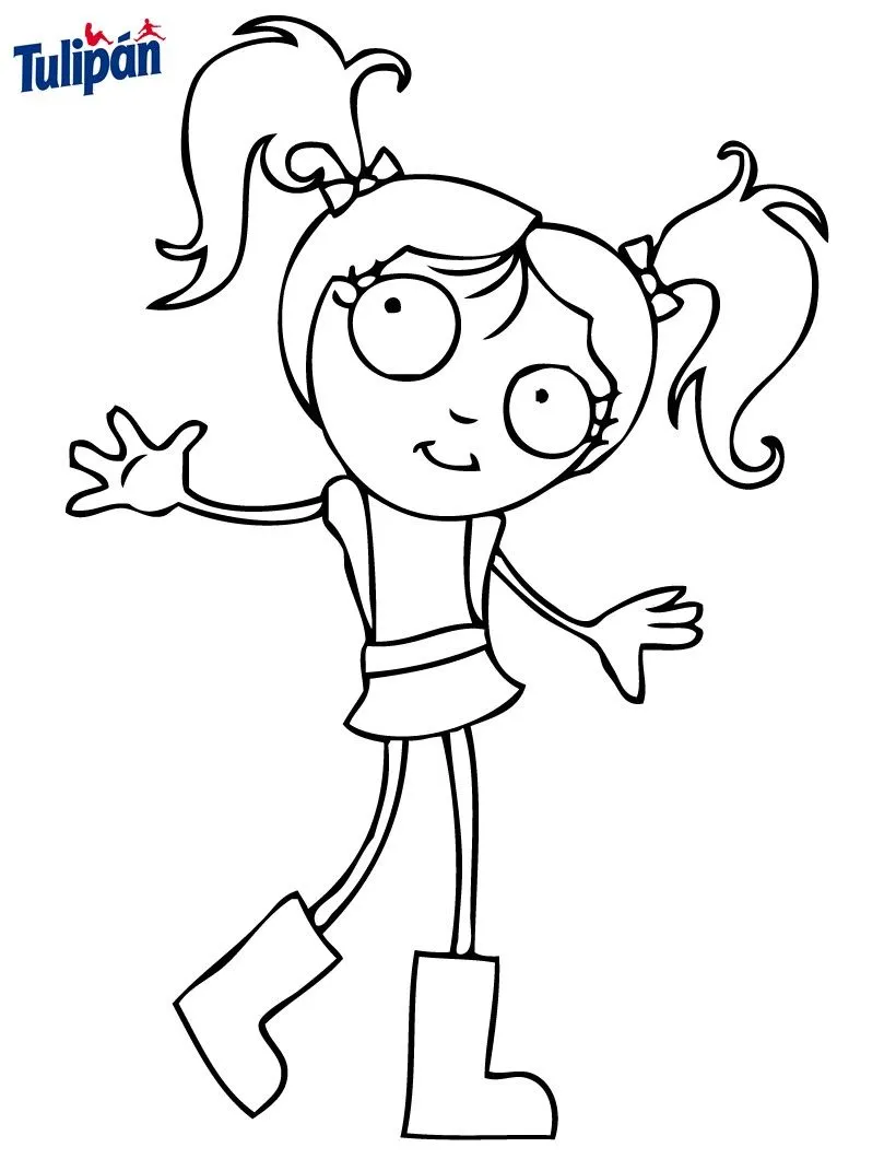 Dibujos para colorear niña - Dibujos para colorear - IMAGIXS Dibujos para colorear niña - Dibujos para colorear - IMAGIXS