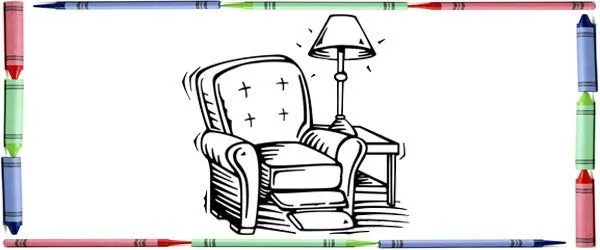 Dibujos para colorear con niños de la casa