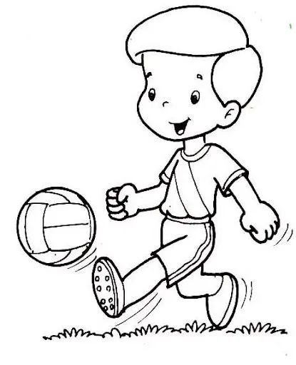 Dibujos para colorear de niños ejercitandose - Imagui Dibujos para colorear de niños ejercitandose - Imagui