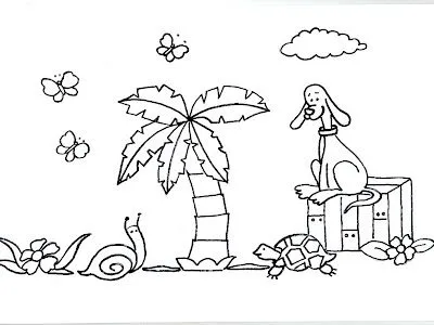Dibujos para colorear para niños o infantiles, son láminas ... Dibujos para colorear para niños o infantiles, son láminas ...