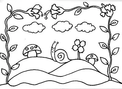Dibujos para colorear para niños o infantiles, son láminas ... Dibujos para colorear para niños o infantiles, son láminas ...
