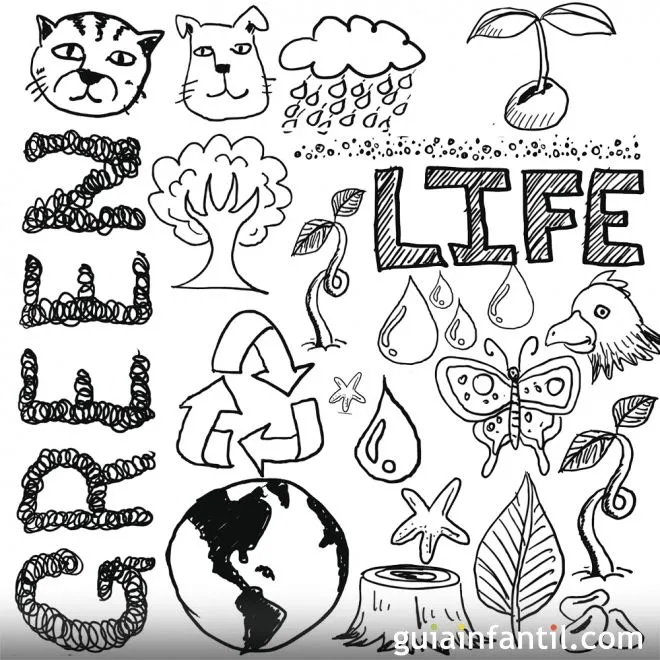 Niños cuidando el medio ambiente para colorear - Imagui Niños cuidando el medio ambiente para colorear - Imagui