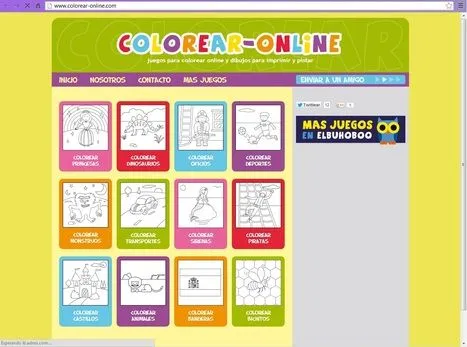 Dibujos para Colorear para niños, Pintar... Dibujos para Colorear para niños, Pintar...