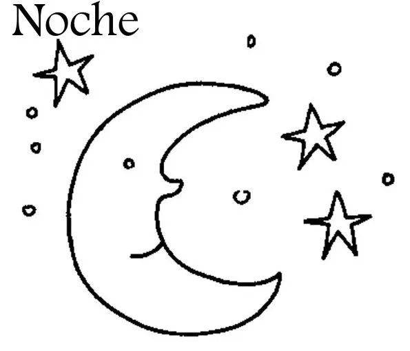 Dibujos para colorear del dia y la noche para preescolar - Imagui Dibujos para colorear del dia y la noche para preescolar - Imagui