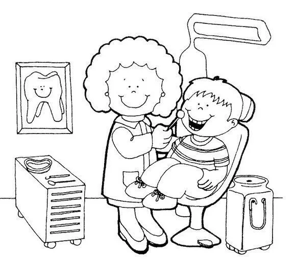 Dibujos para colorear de oficios para niños | Teacher Imágenes ... Dibujos para colorear de oficios para niños | Teacher Imágenes ...