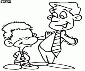 Dibujos para colorear de Día del Padre , dibujos para imprimir de ...