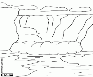 Dibujos para colorear de Paisajes de agua , dibujos para imprimir ...