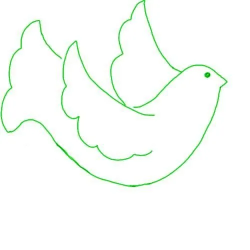 Dibujos para colorear palomas de la paz | Colorear Dibujos para colorear palomas de la paz | Colorear