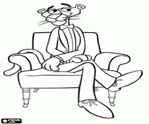 Dibujos para colorear de Pantera Rosa , dibujos para imprimir de ...