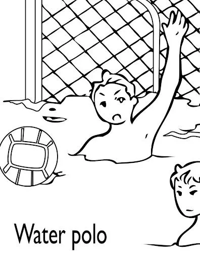 WATERPOLO DIBUJOS PARA COLOREAR | Dibujos para colorear WATERPOLO DIBUJOS PARA COLOREAR | Dibujos para colorear