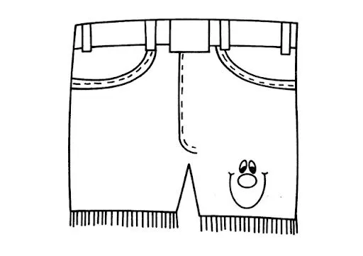 PANTALONES DIBUJOS PARA COLOREAR | Dibujos para colorear PANTALONES DIBUJOS PARA COLOREAR | Dibujos para colorear