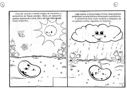 Dibujos de semillas para colorear - Imagui