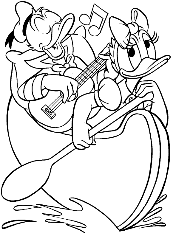 Dibujos para colorear de Pato Donald, Donald Duck, Paperino ... Dibujos para colorear de Pato Donald, Donald Duck, Paperino ...