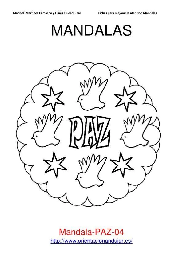 Dibujos colorear día de la paz - Jugar y Colorear