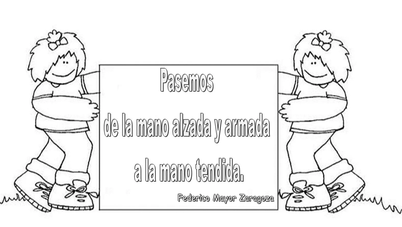Dibujos para colorear de la Paz | laclasedeptdemontse Dibujos para colorear de la Paz | laclasedeptdemontse