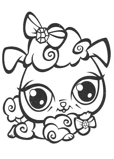 DIBUJOS PARA COLOREAR PEQUEÑAS MASCOTAS