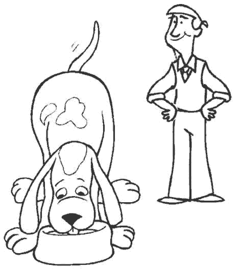 Dibujos para colorear de Perros, can, canino, Canis lupus ... Dibujos para colorear de Perros, can, canino, Canis lupus ...
